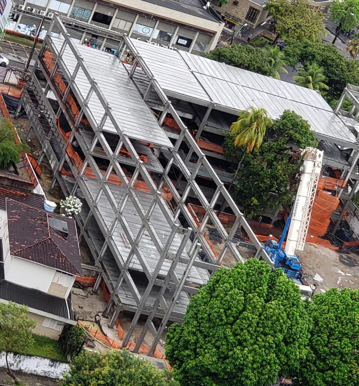 Masterboi: Construção do Bloco Administrativo