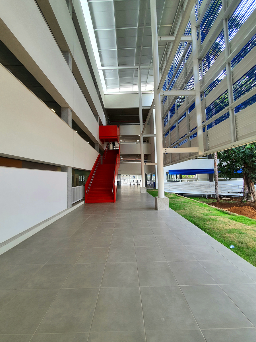 Colégio GGE: construção da nova Escola