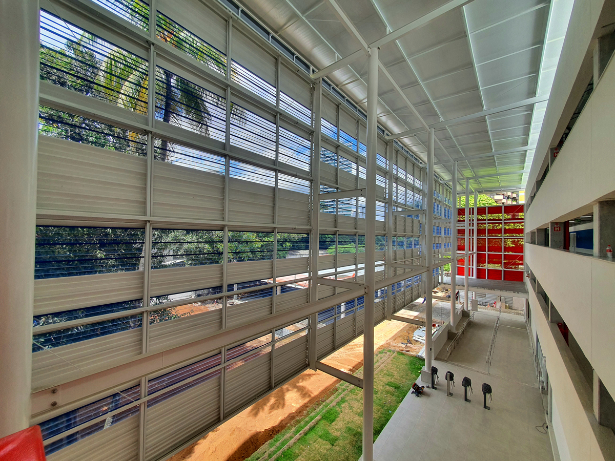 Colégio GGE: construção da nova Escola
