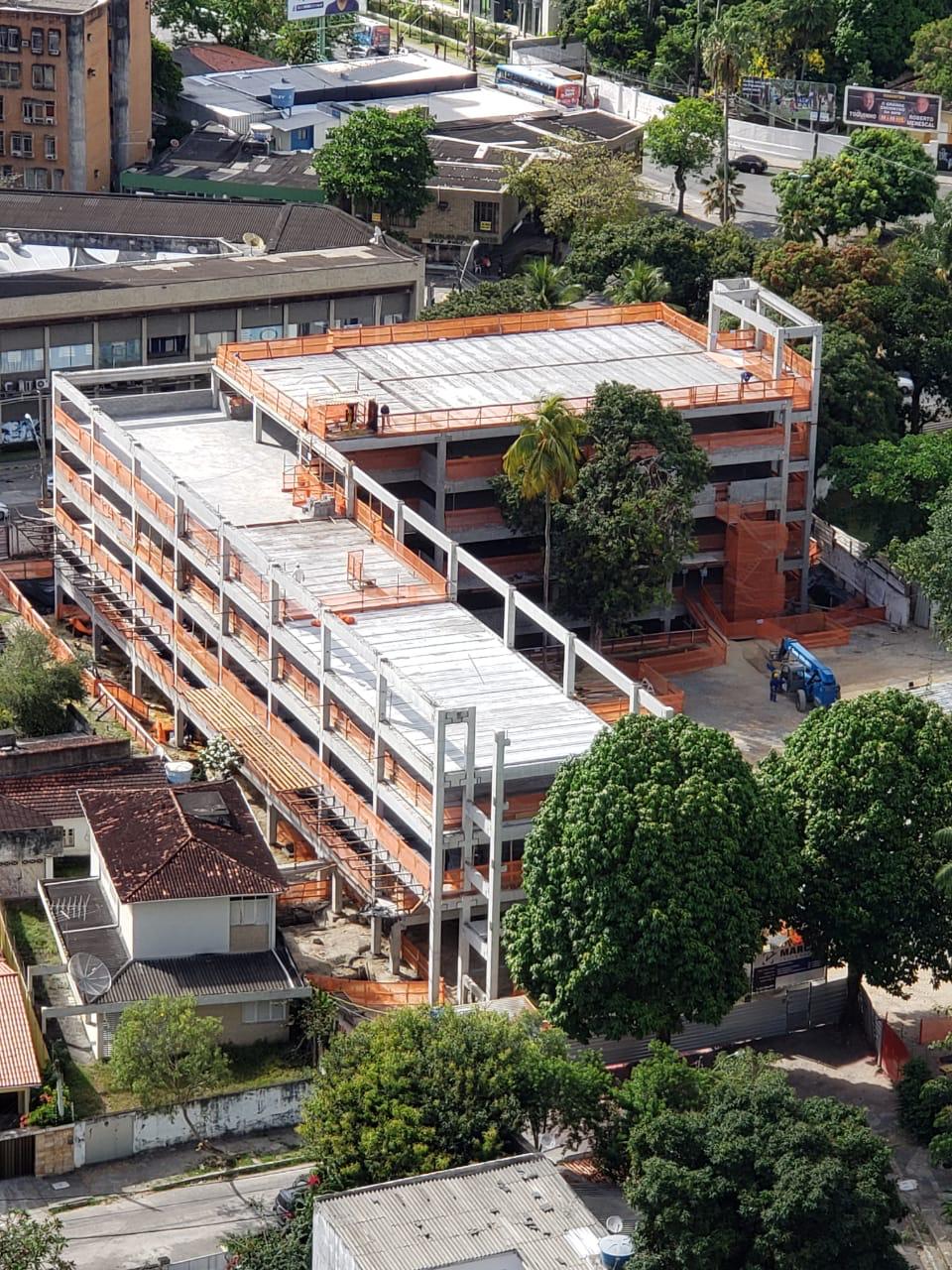 Masterboi: Construção do Bloco Administrativo