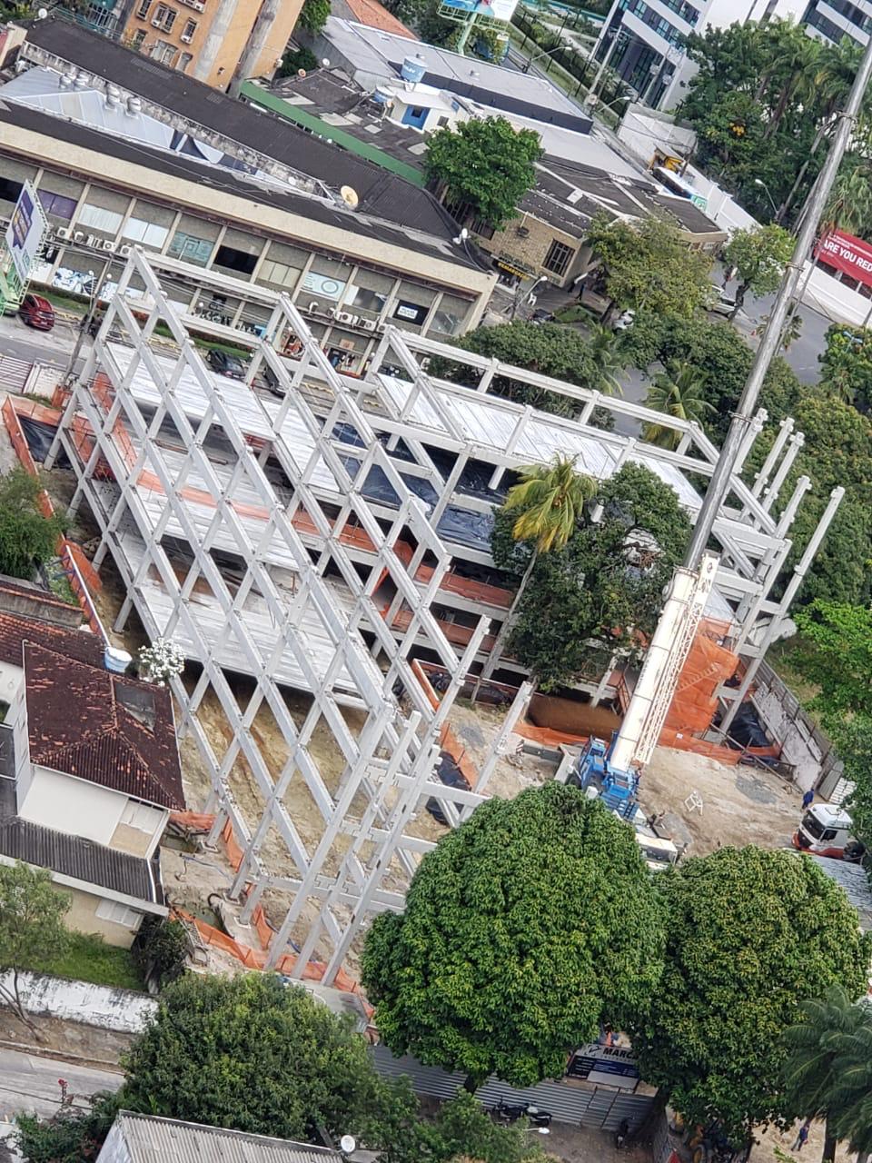 Masterboi: Construção do Bloco Administrativo