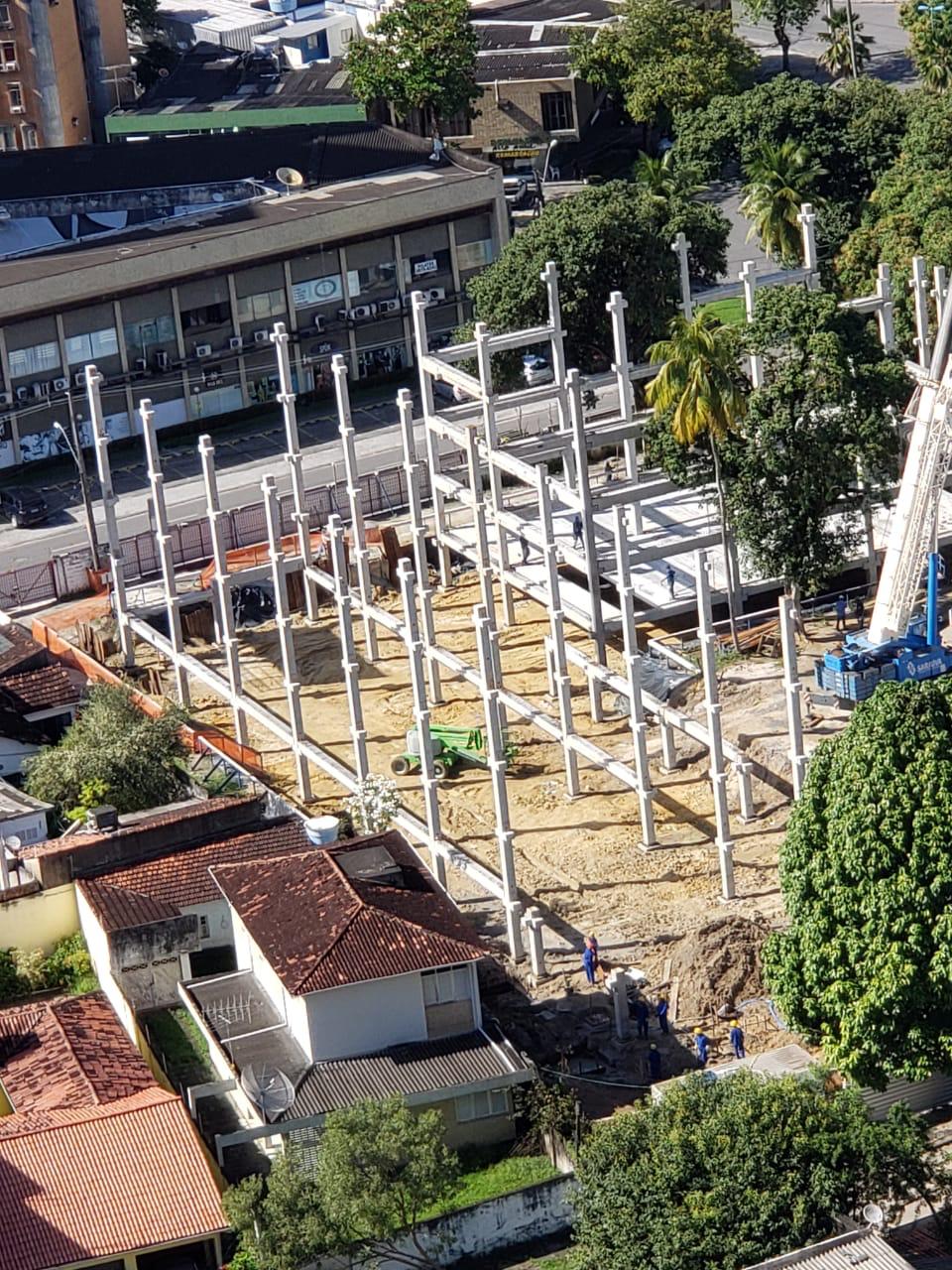 Masterboi: Construção do Bloco Administrativo