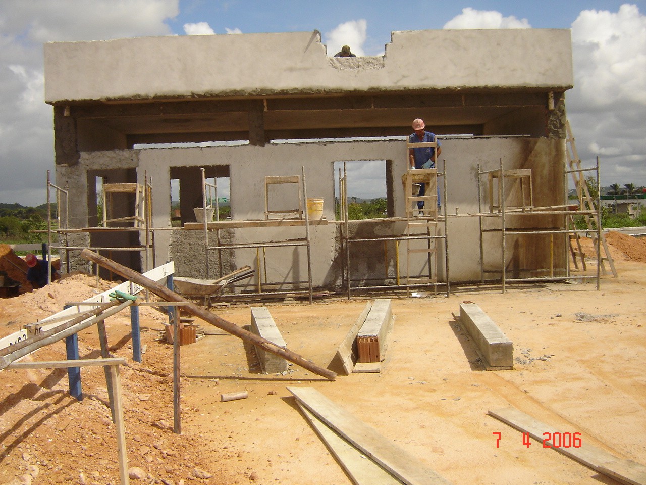 Vitarella: Construção de galpão industrial