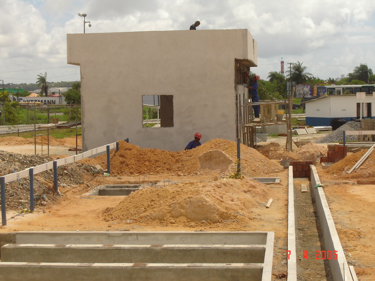 Vitarella: Construção de galpão industrial