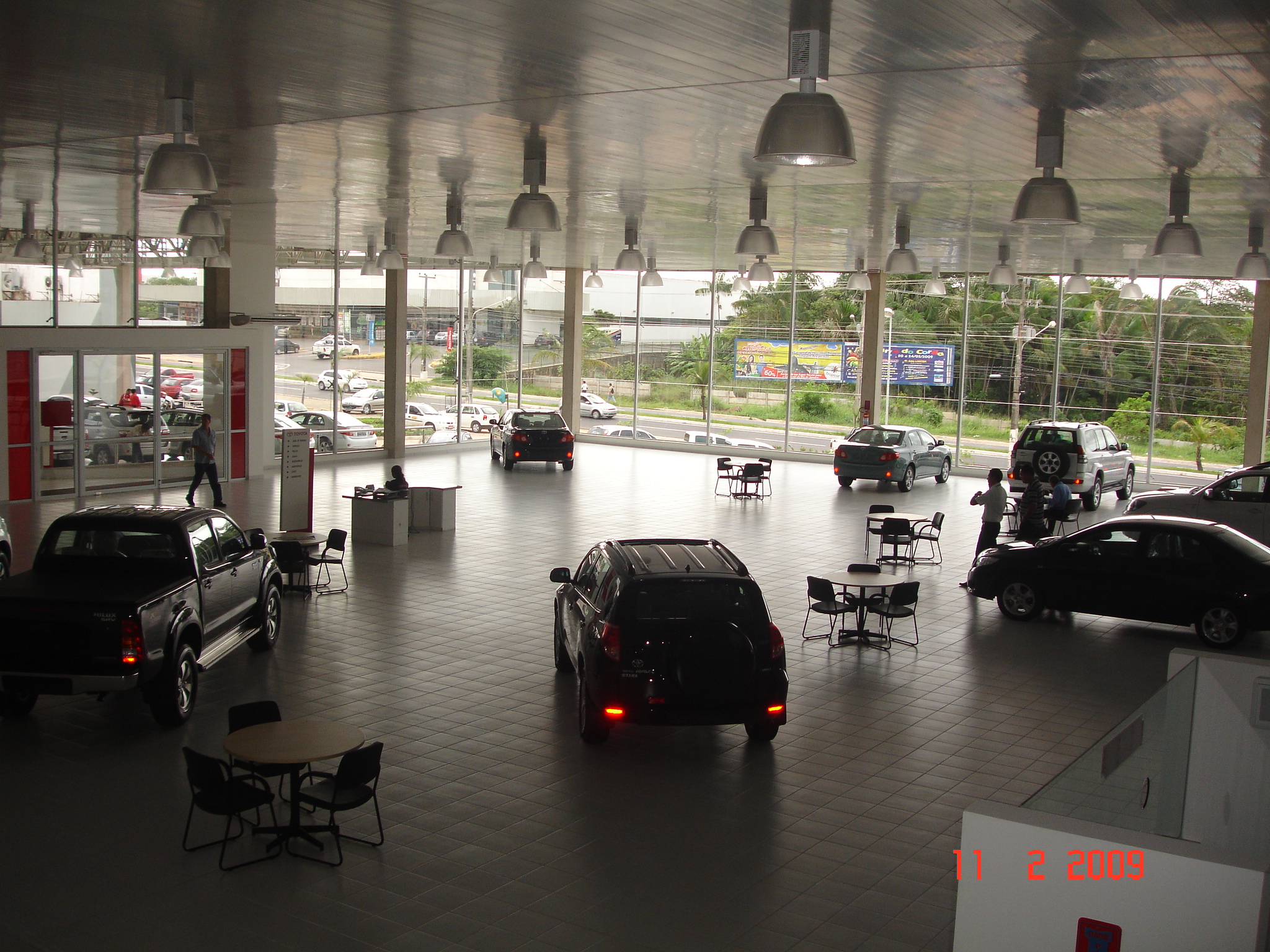 Toyota Tama: Construção de Concessionária