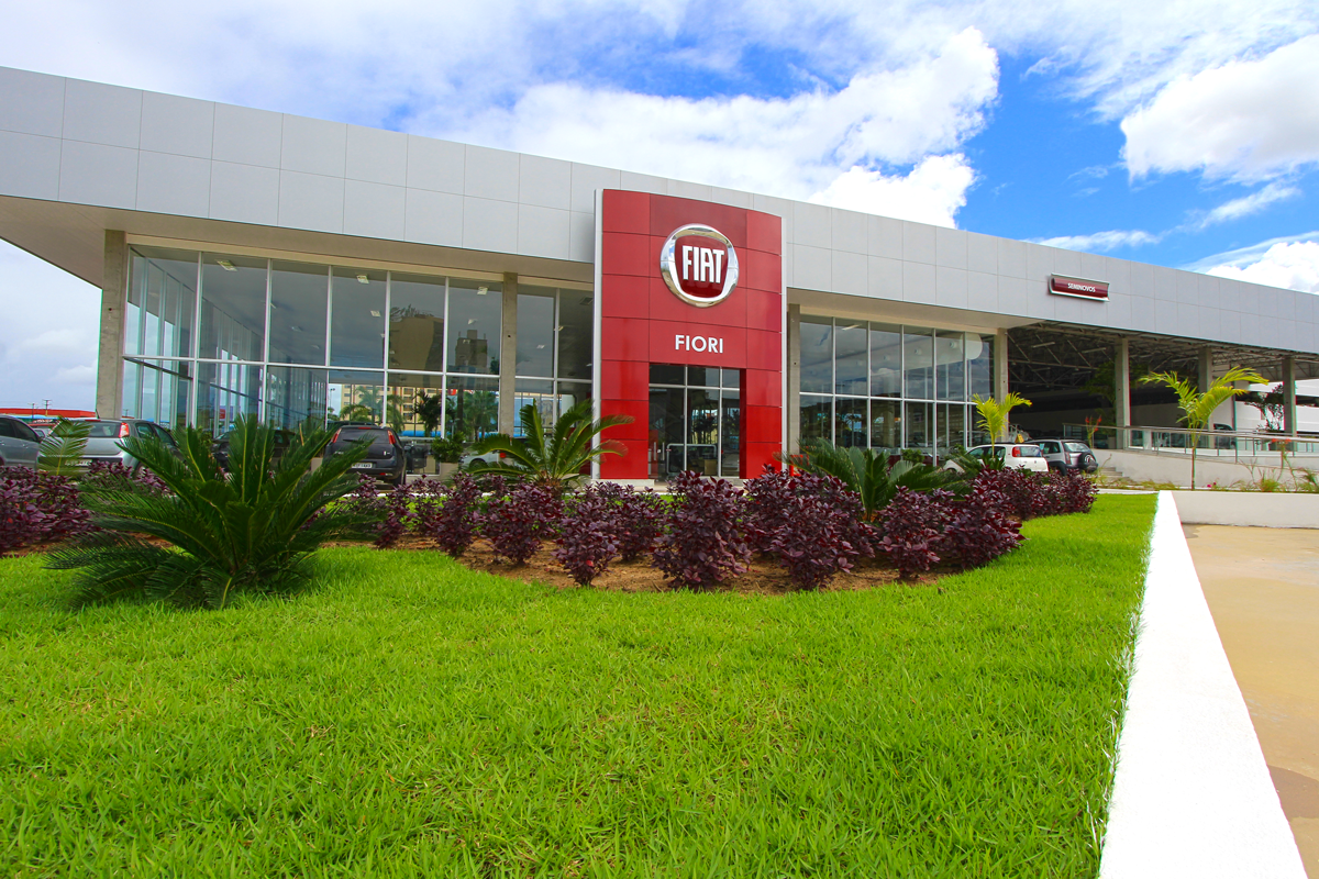 Fiori Fiat: Construção de Concessionária