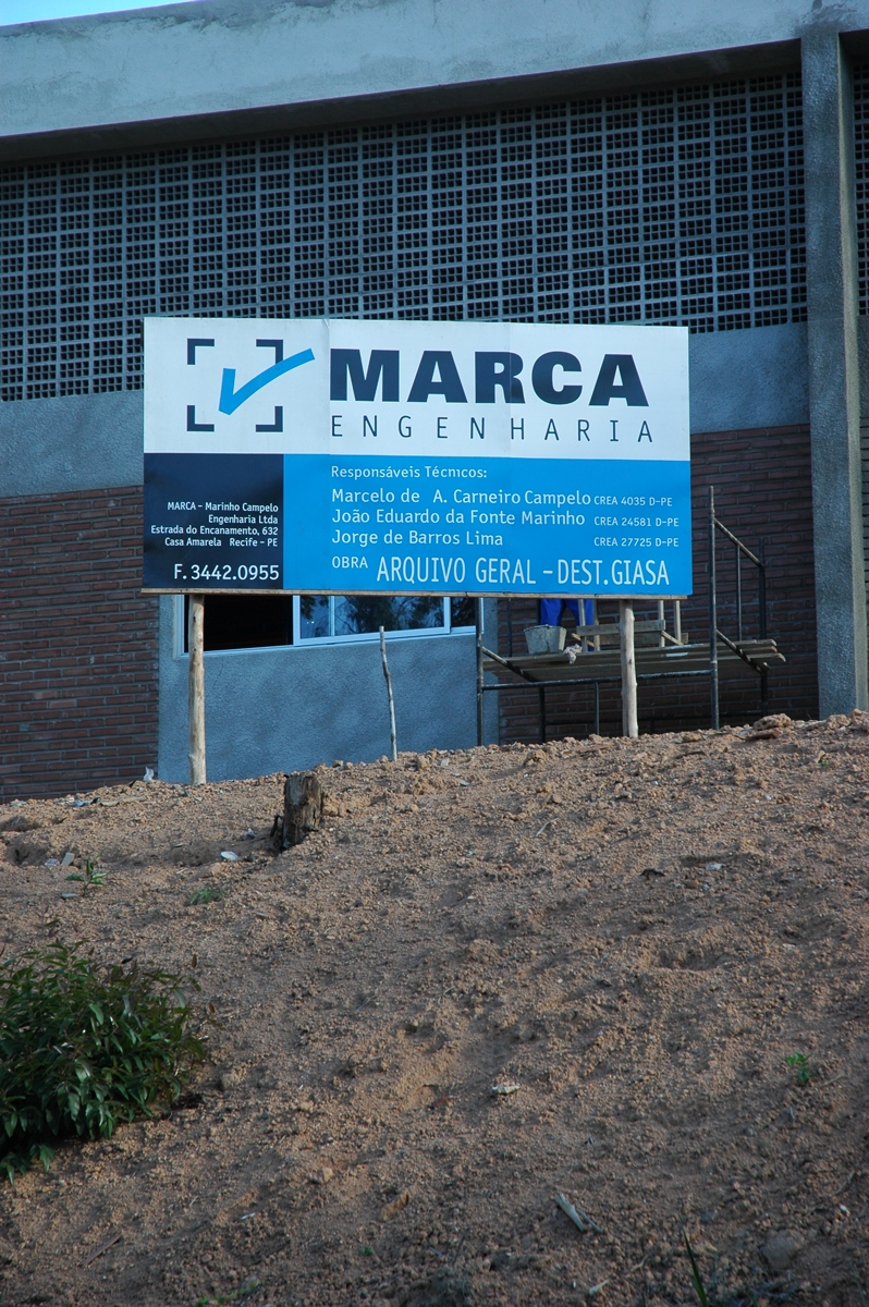 Usina Giasa: Construção de Arquivo Geral