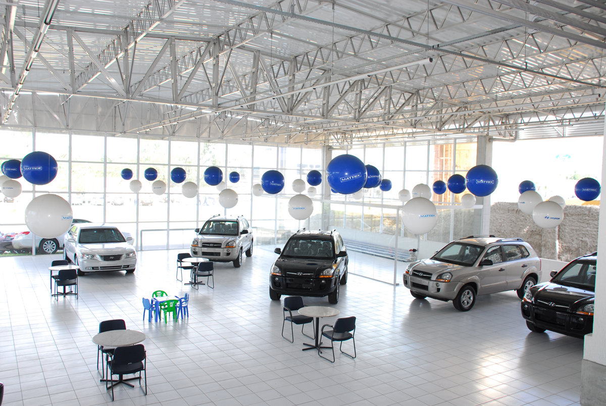 Hyundai Matrix: Construção de Concessionária