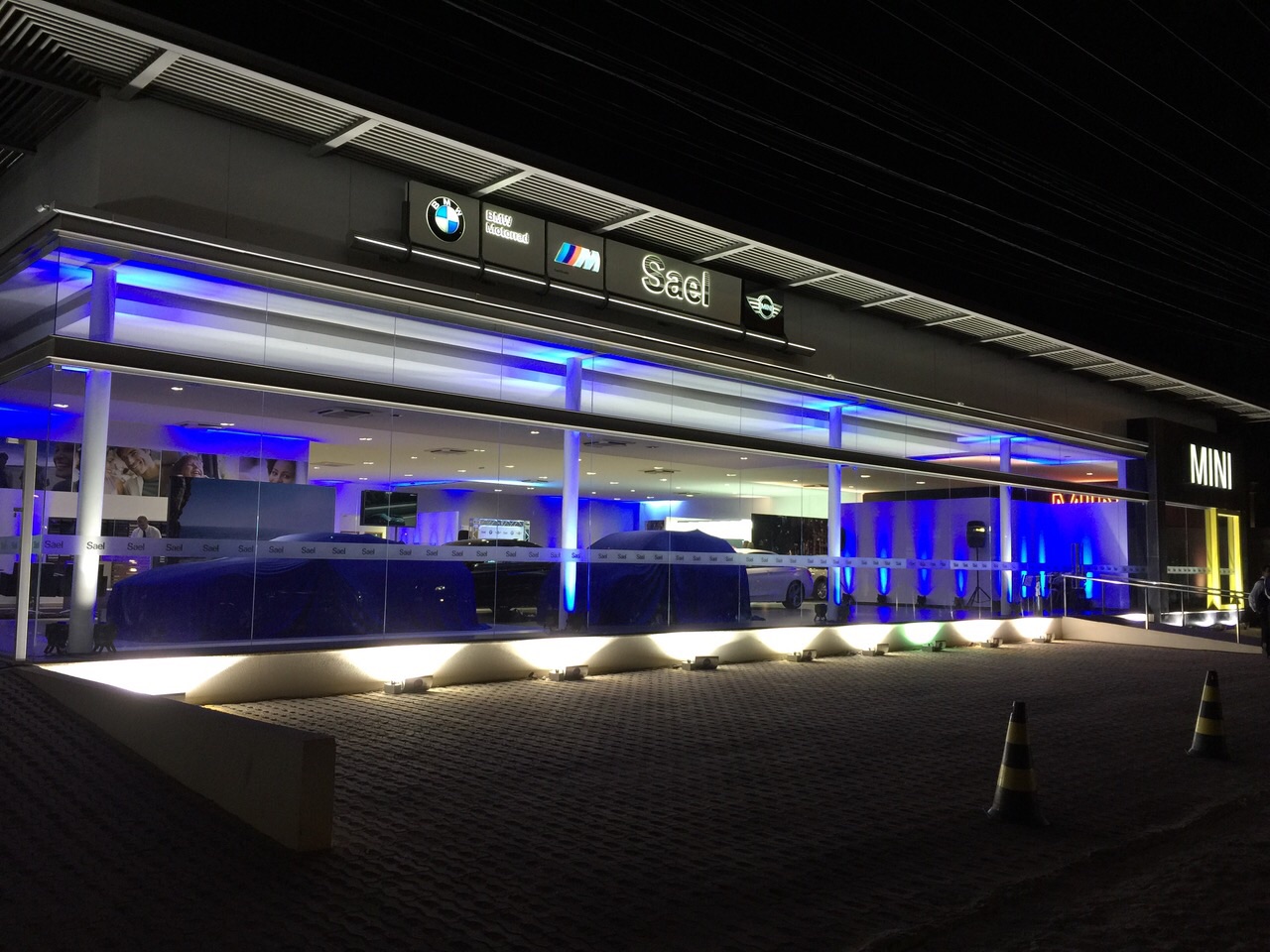 Sael BMW: Construção da Concessionária