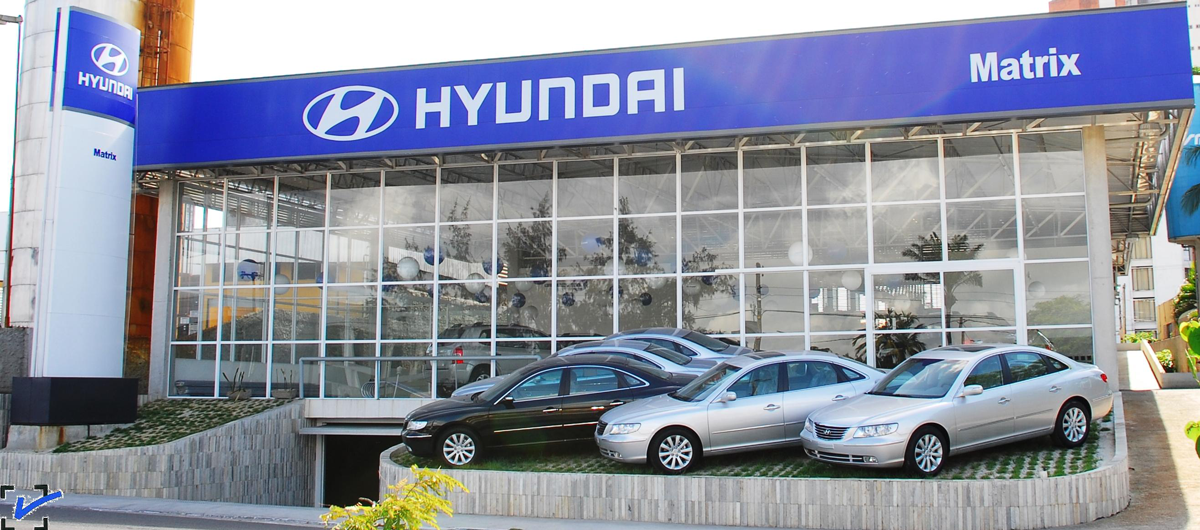 Hyundai Matrix: Construção de Concessionária