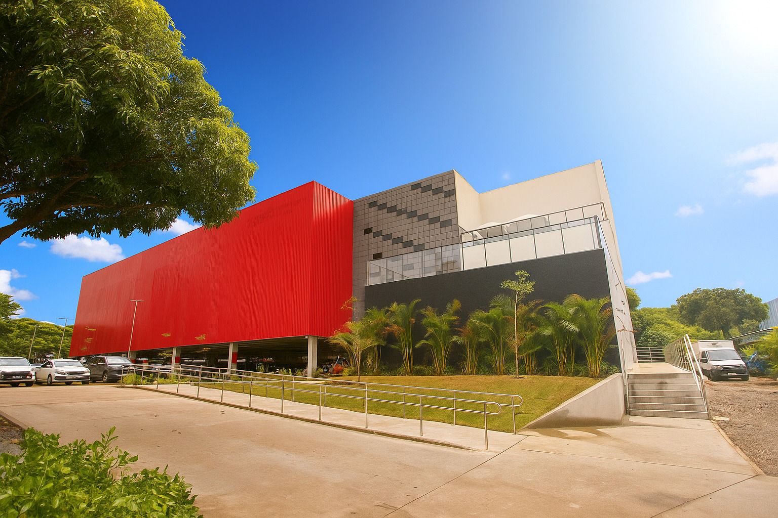 Masterboi: Construção do Bloco Administrativo