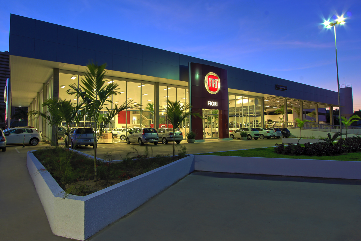 Fiori Fiat: Construção de Concessionária