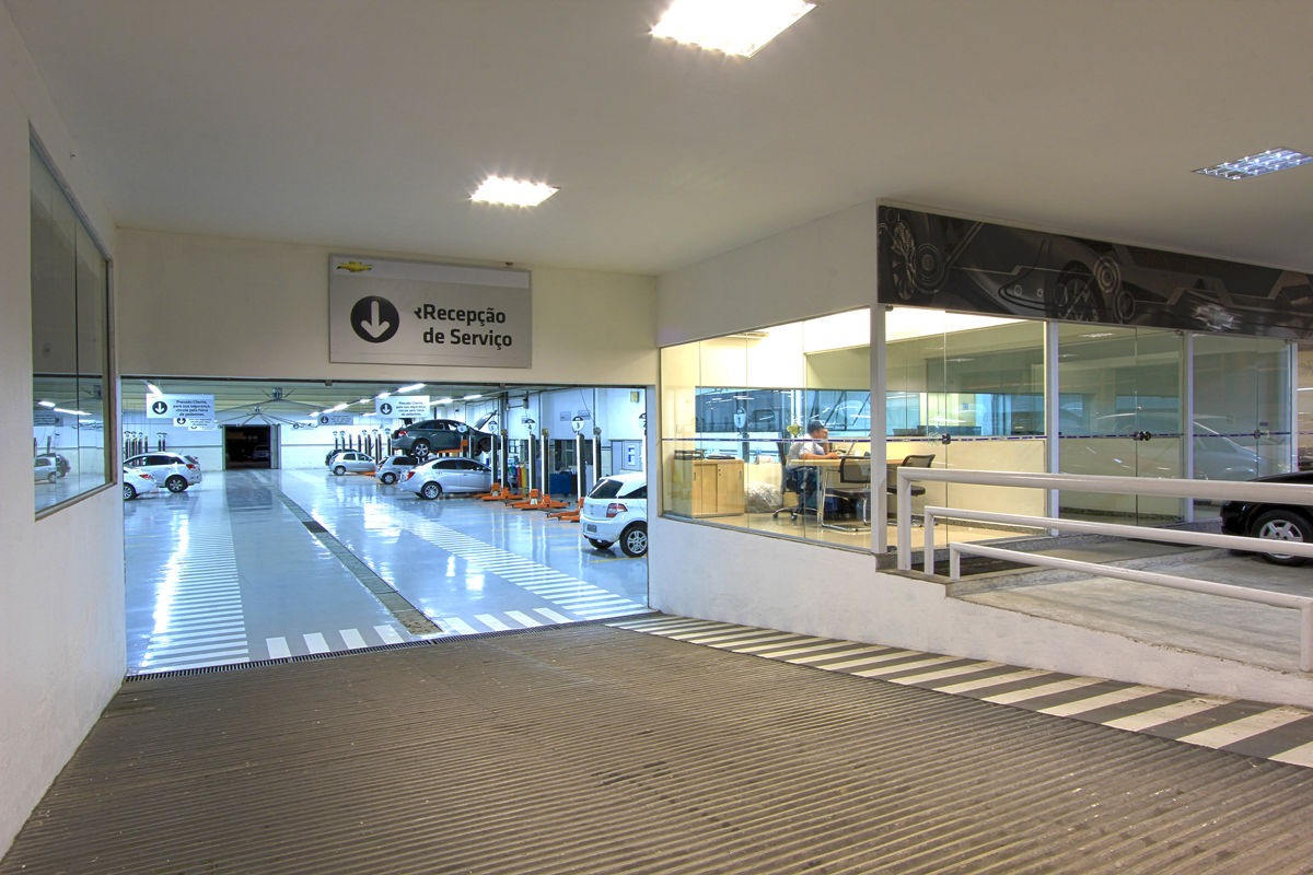 Chevrolet – Grande Bahia: Reforma de galpão