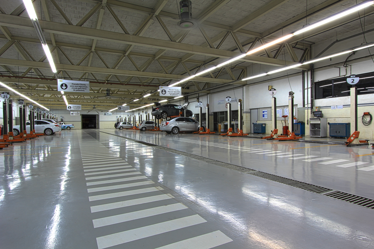 Chevrolet – Grande Bahia: Reforma de galpão