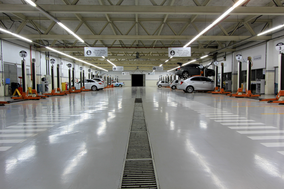 Chevrolet – Grande Bahia: Reforma de galpão