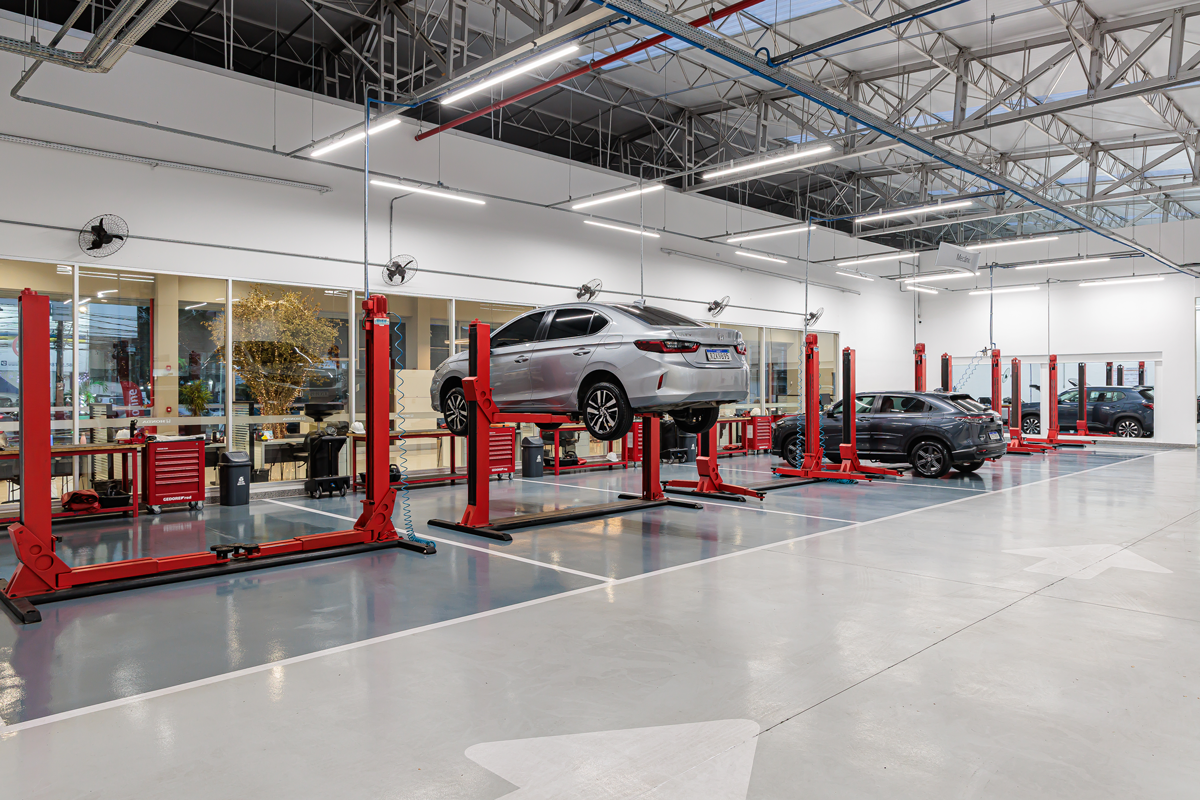 Autoline Honda: Construção da nova Concessionária
