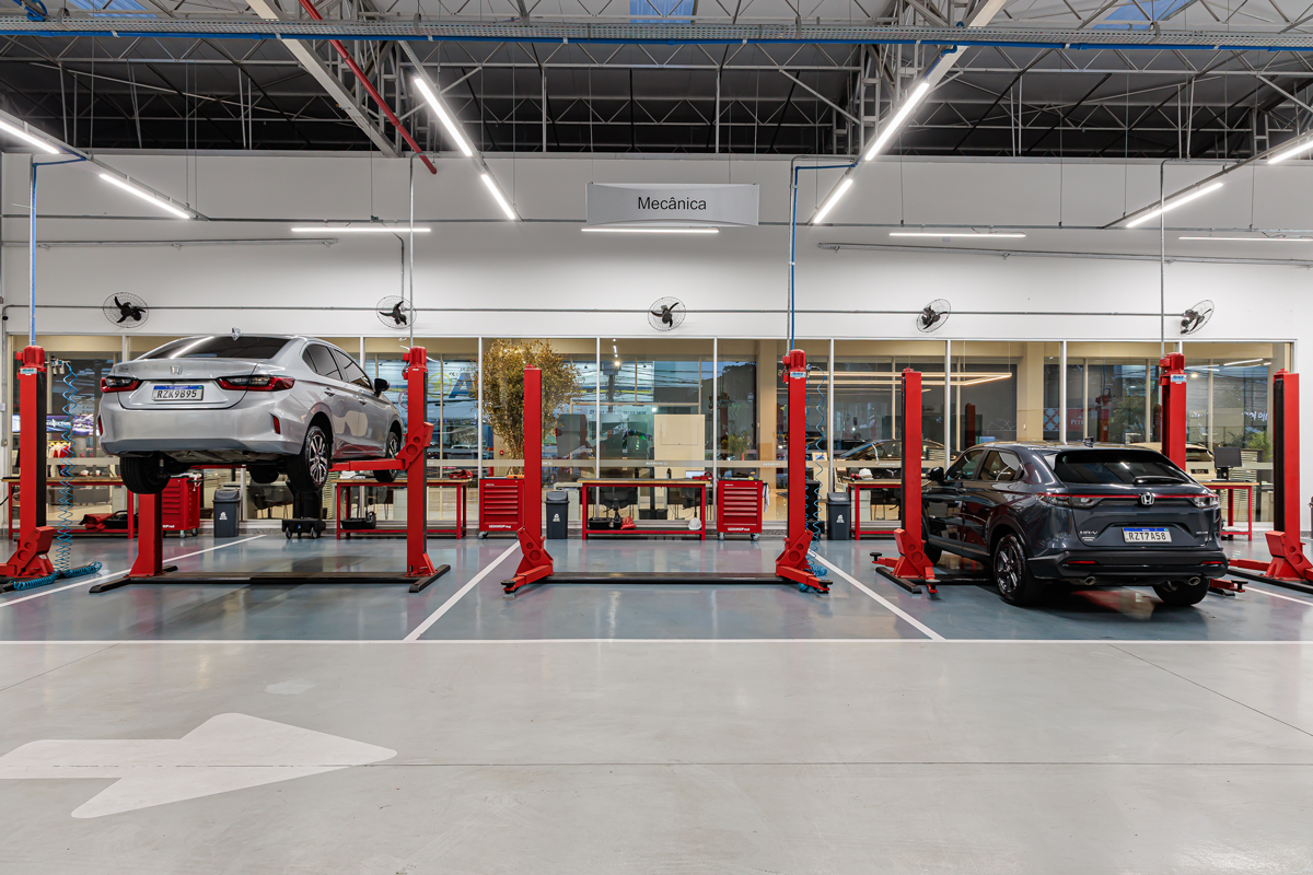 Autoline Honda: Construção da nova Concessionária