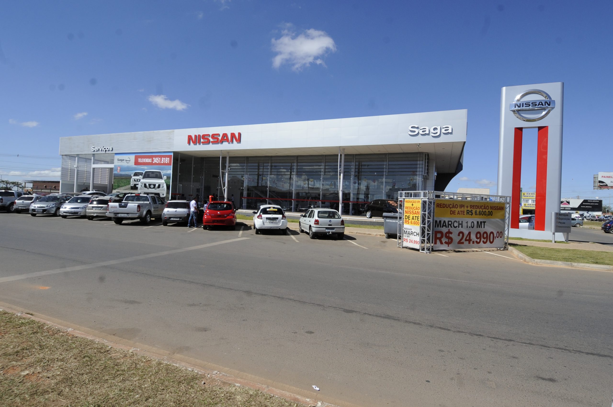 Saga Nissan: Reforma com ampliação