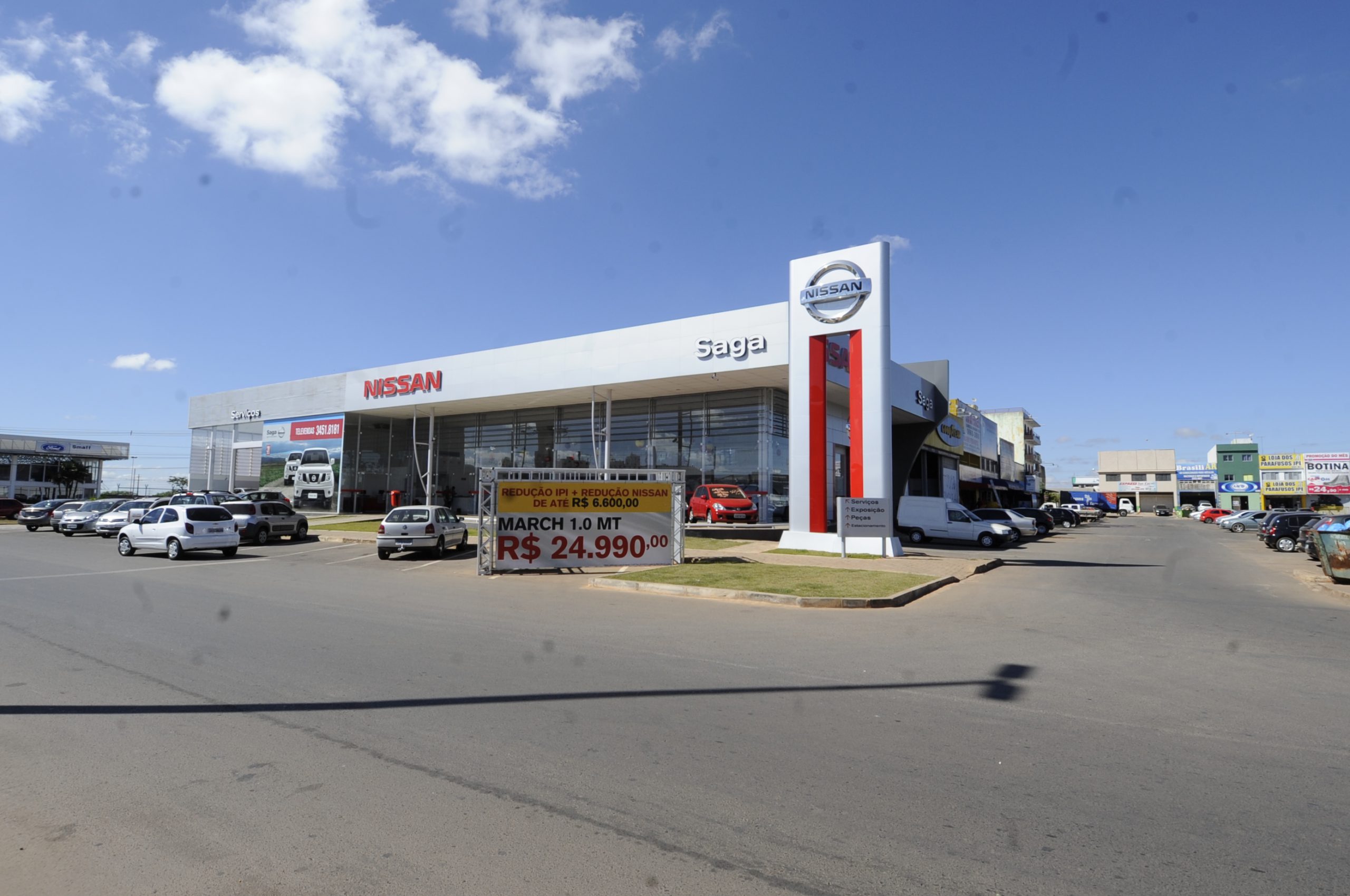 Saga Nissan: Reforma com ampliação