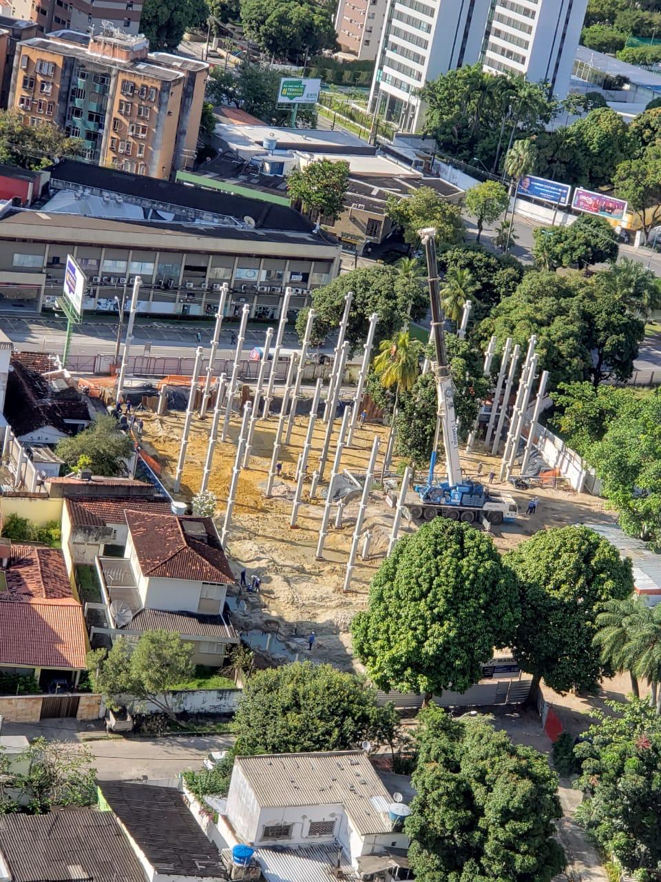 Masterboi: Construção do Bloco Administrativo