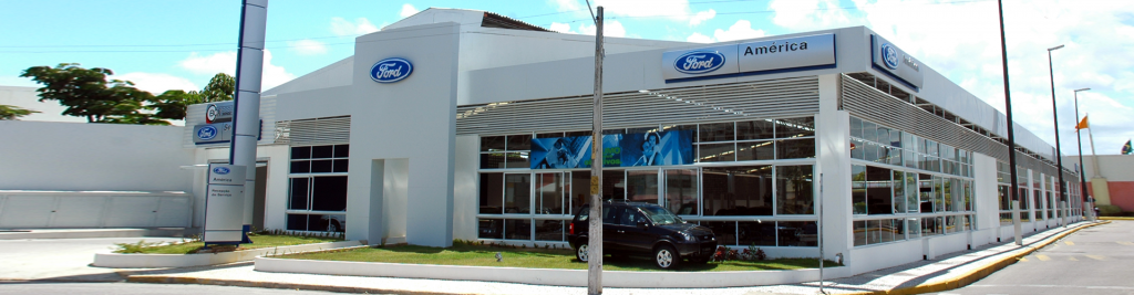 America Ford: Construção de Concessionária