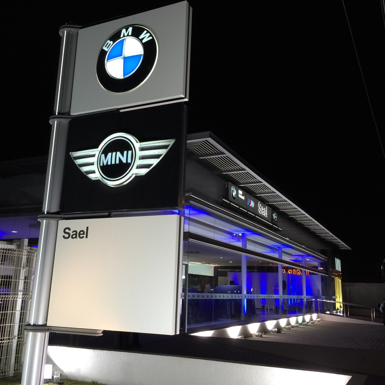 Sael BMW: Construção da Concessionária