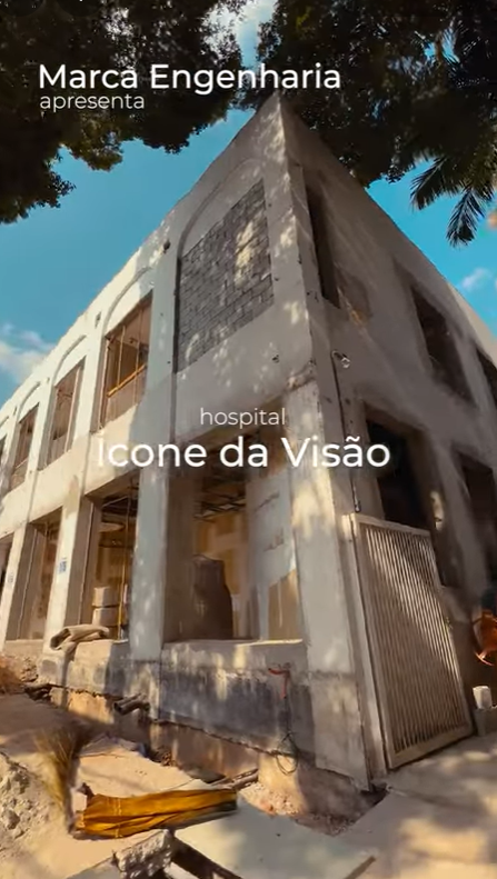 Tour na obra do Hospital Ícone da Visão em SP