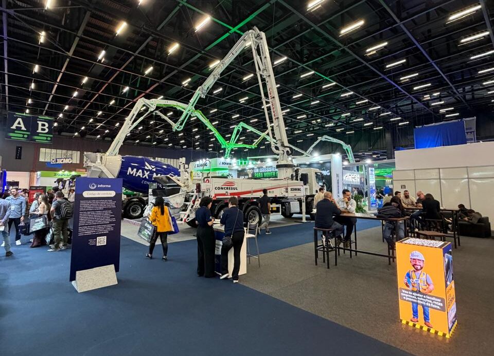 Marca Engenharia participa do Concrete Show, em São Paulo